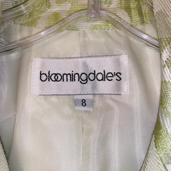 NWOT BLOOMINGDALE'S Heavy Floral Blazer - Picture 5 of 5